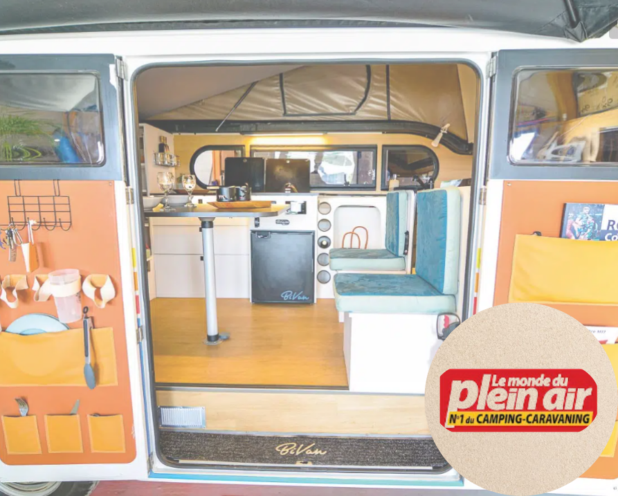 Photo article de presse" Le monde du plein air"